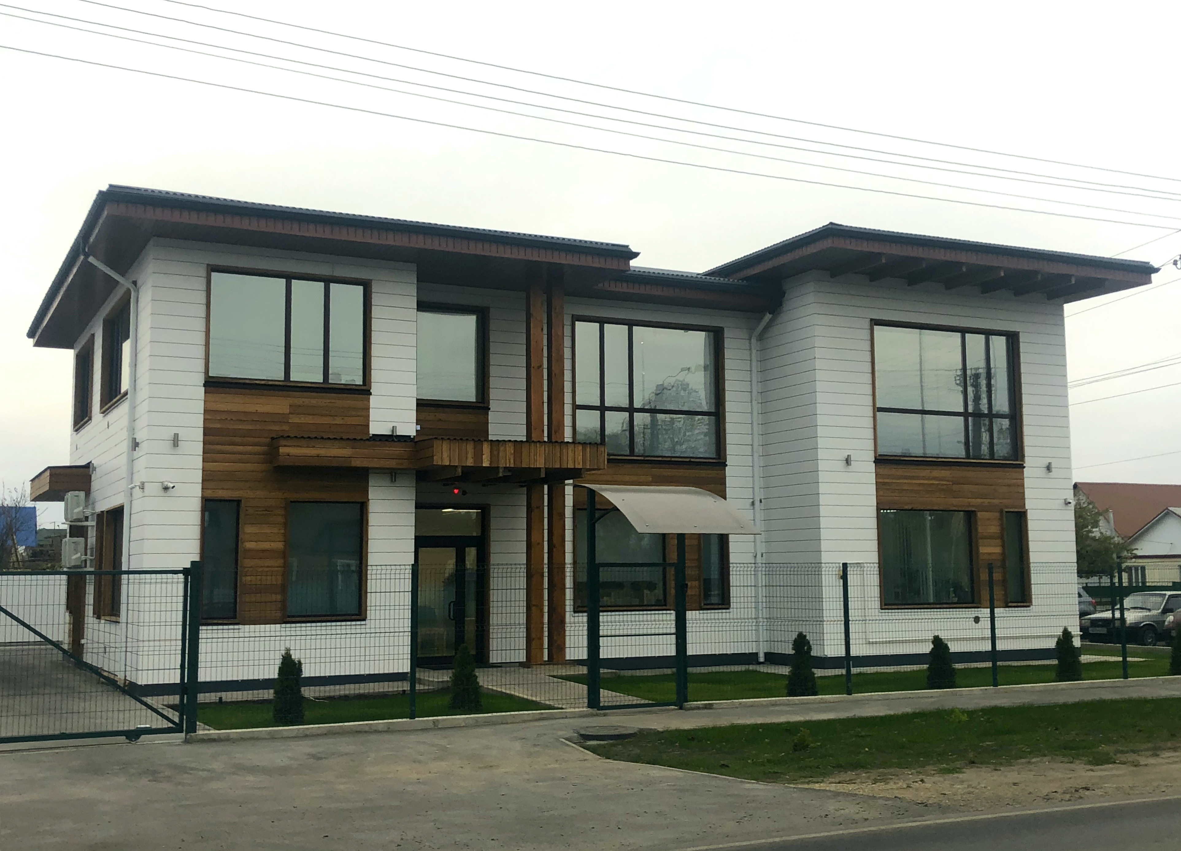 Офис из ЛСТК для компании: 410м²
